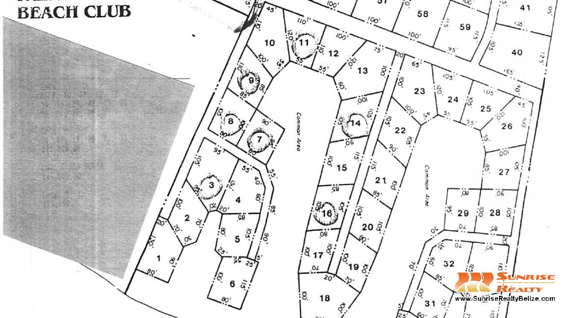 Palmero Site map