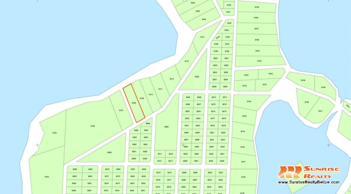 tres-cocos-lagoon-front-parcel-5108-map